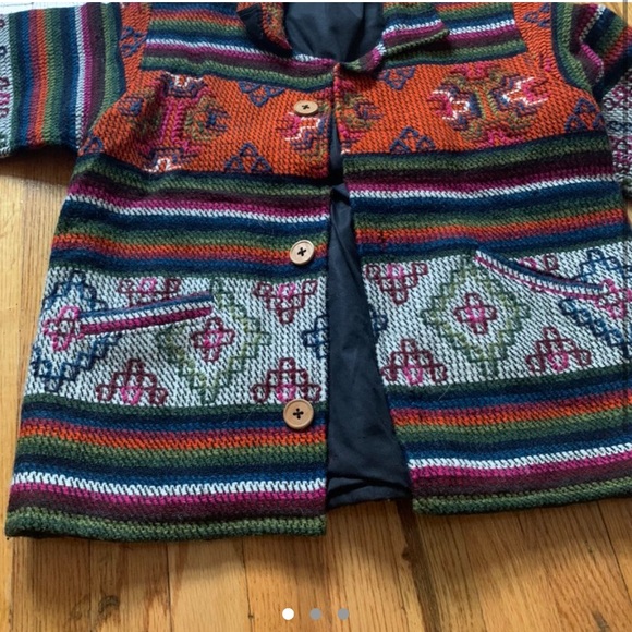 Bhutanese Yathra Jacket-Handmade in Bhutan - Picture 1 of 3